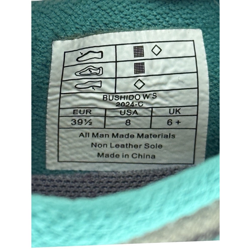 La Sportiva Bushido Womens Hiking US 8 Sneakers Gray Green Trail Running Hiking - Picture 11 of 14